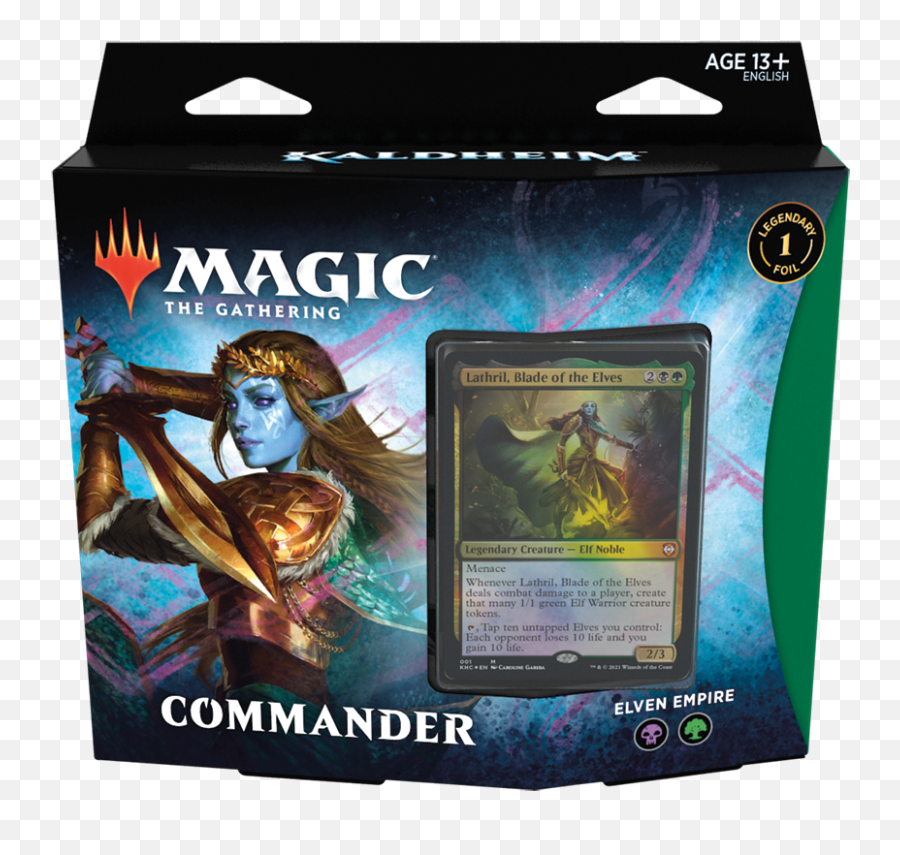 Kaldheim Elven Empire Commander Deck - Commander Deck Kaldheim Emoji,Work Emotion Elr