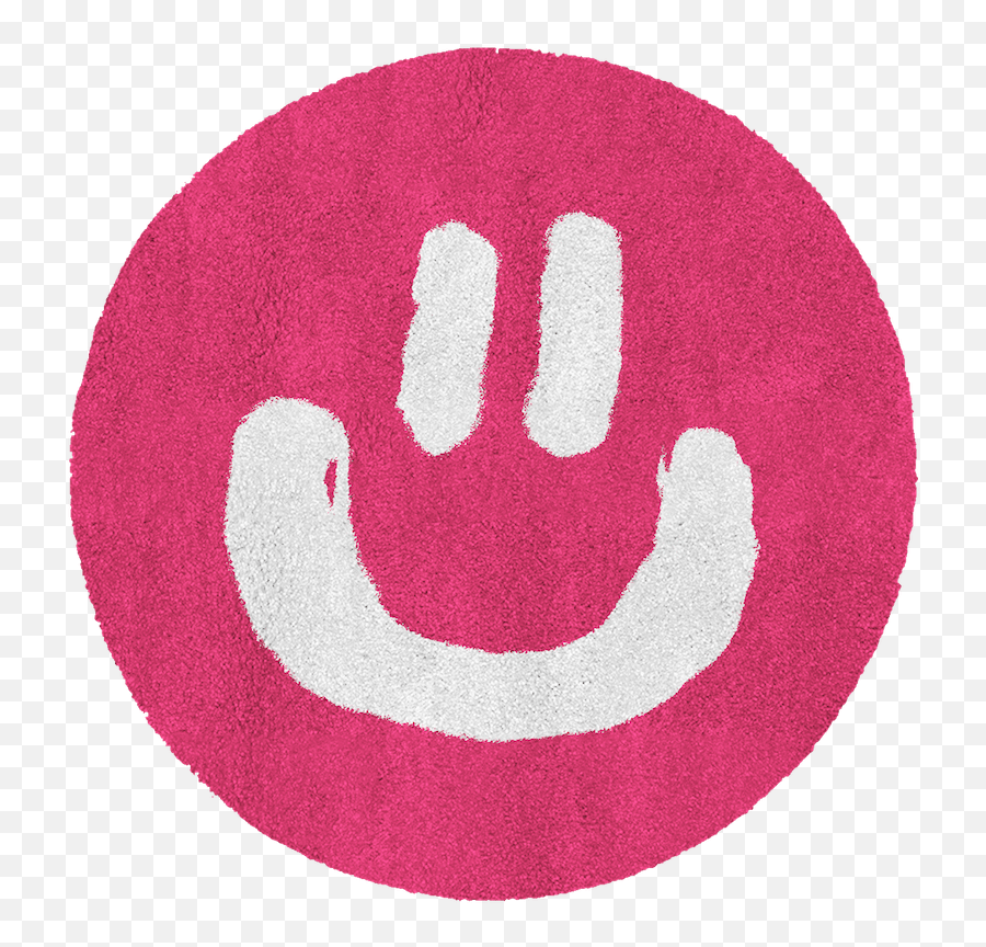 Lunch Club Rug - Happy Emoji,Chris Ray Gun Emojis