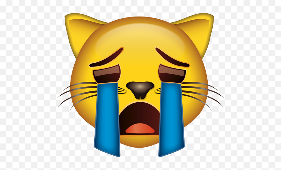 Transparent Crying Cat Face Png - Cat Wallpapers Pink Cat Emoji,Cat Crying Heart Emojis