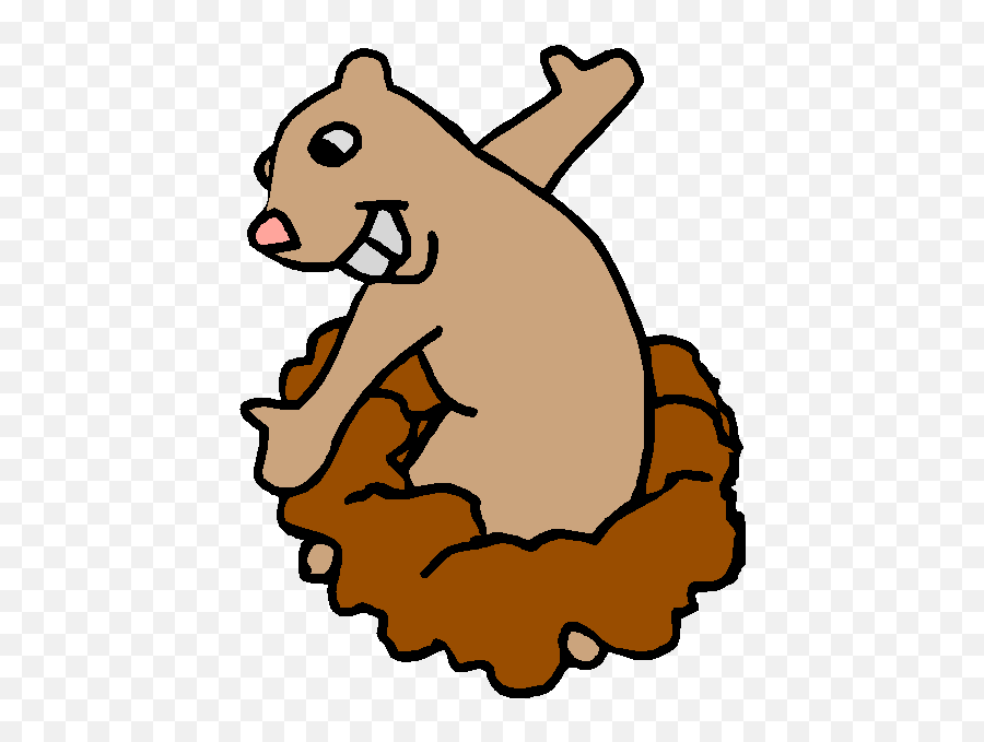 Groundhog Clipart Free Clipart Images 2 - Ground Hog Clip Art Emoji,Ground Hog Woodchuck Emojis