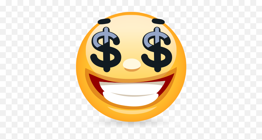 Gözünü Para Hrs Bürümü Dolar Emoji,Emoticon Dolar Png