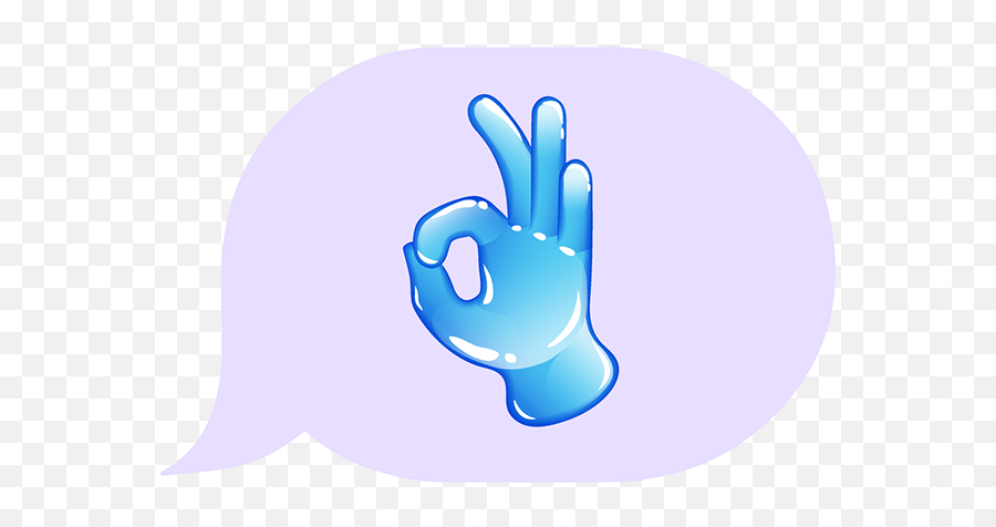 Branded Emoji For A Dating App On Mica Portfolios - Sign Language,Suggestive Face Emoji