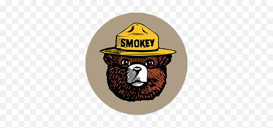 Smokey The Bear Png 3 Png Image - Smokey The Bear Sticker Emoji,Smokey The Bear Emoticon