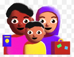 World Emoji Day Immigrant Sticker - Sharing,Emojis For Cuban Refugees