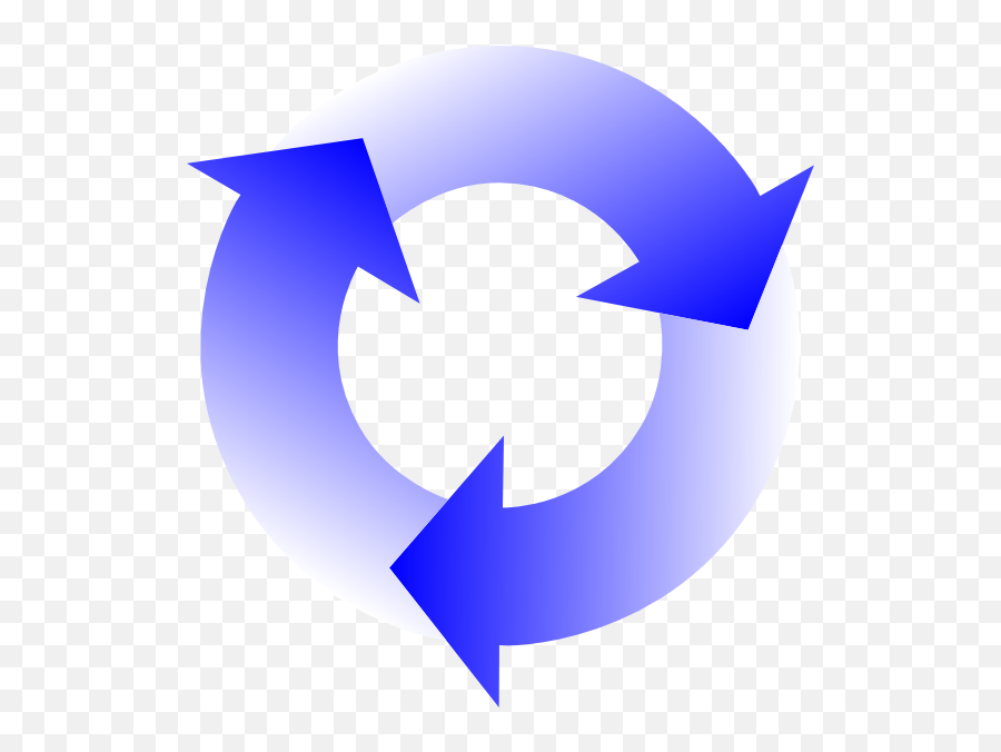 Photos Of Arrows - Blue Circle Arrow Transparent Emoji,Reverse Arrow Egg Emoji