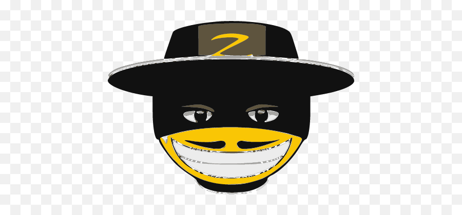 Zorro Smiley - Decals By Pazzyrayman Community Gran Wide Grin Emoji,Seattle Sehawks Emoticons