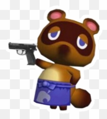 The Most Edited - Tom Nook Animal Crossing Apron Emoji,Tom With A Gun Emoji