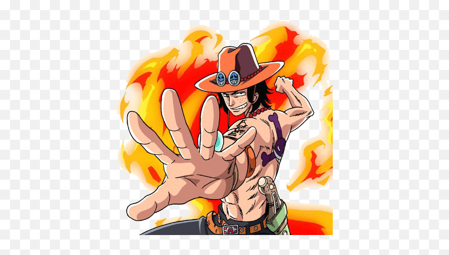 Random Greatest Anime Characters With Fire Powers Best - One Piece Fighting Transparent Emoji,Cartoon Transparent Background Fire Flame Emoji