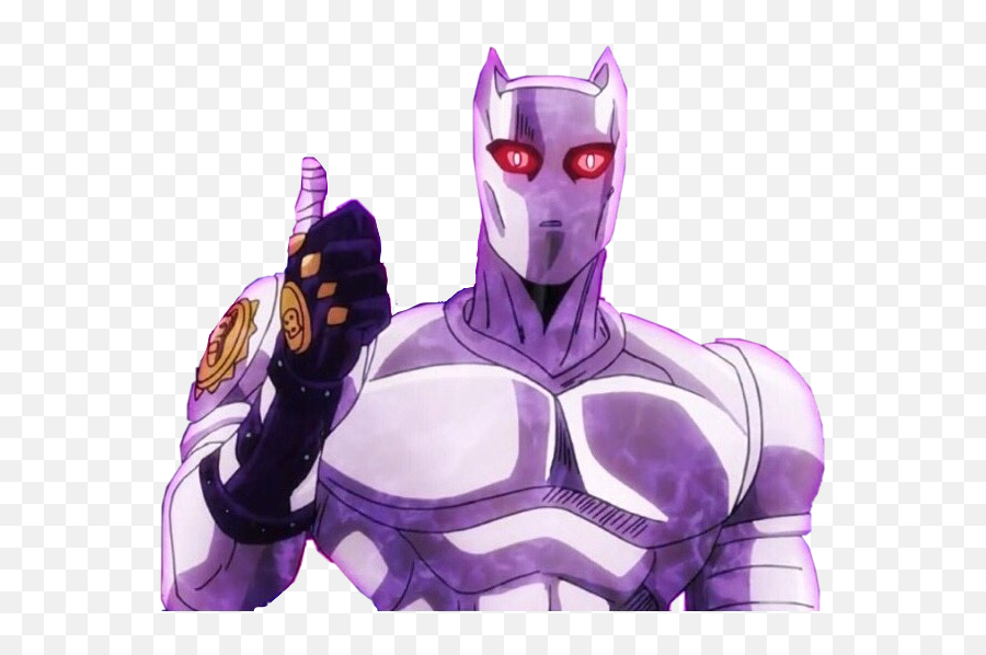 Jojo Jjba Jojobizarreadventure Sticker - Killer Queen Thumbs Up Meme Emoji,Kira Yoshikage Emojis