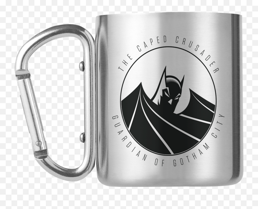 Dc Comics Caped Crusader Carabiner Mug - Adventure Is Out There Mug Emoji,Crusader Emoji