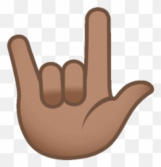 Love You Gesture Joypixels Sticker - Love You Gesture Emoji,Bts Heart Emojis
