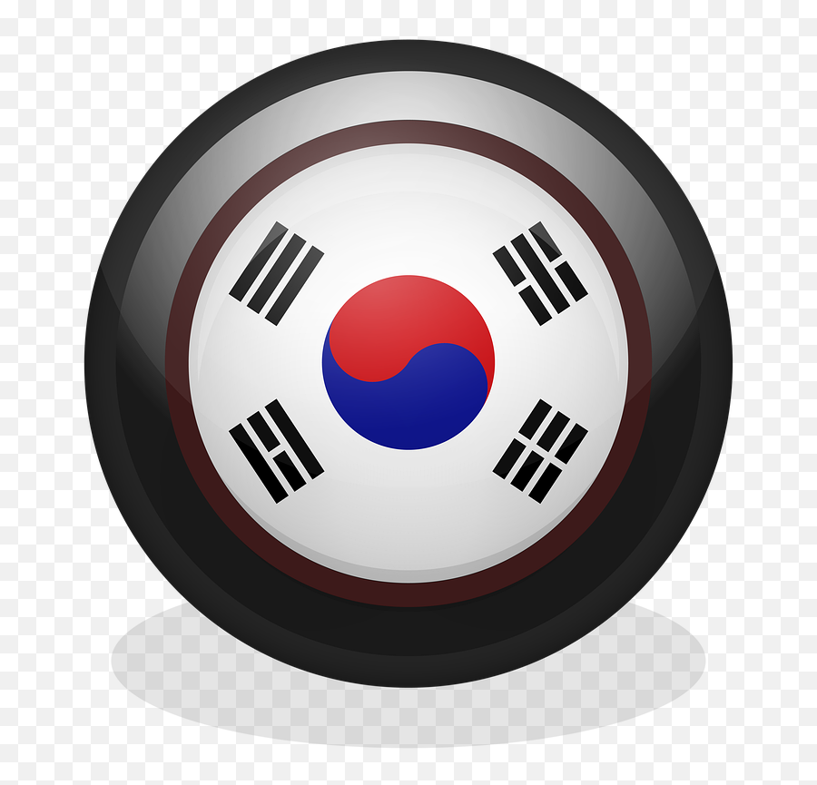 Flag Korean Glossy - Free Image On Pixabay Seodaemun Prison History Hall Emoji,Korean Emoticons