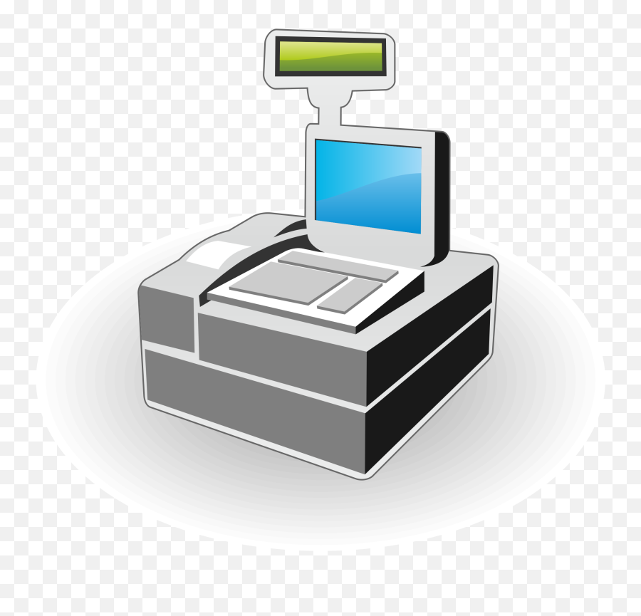 Money Clipart Computer Money Computer - Point Of Sale System Icon Png Emoji,Cash Register Emoji