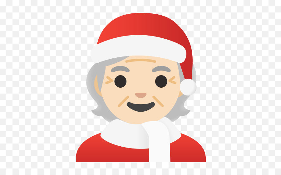 U200dmx Claus With Light Skin Tone Emoji,Skin Tone Emoji