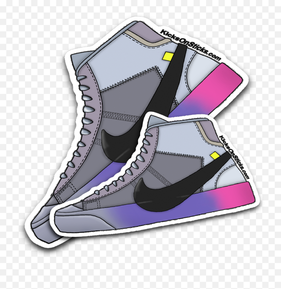 Blazer Off - White Emoji,Shoe Emoji