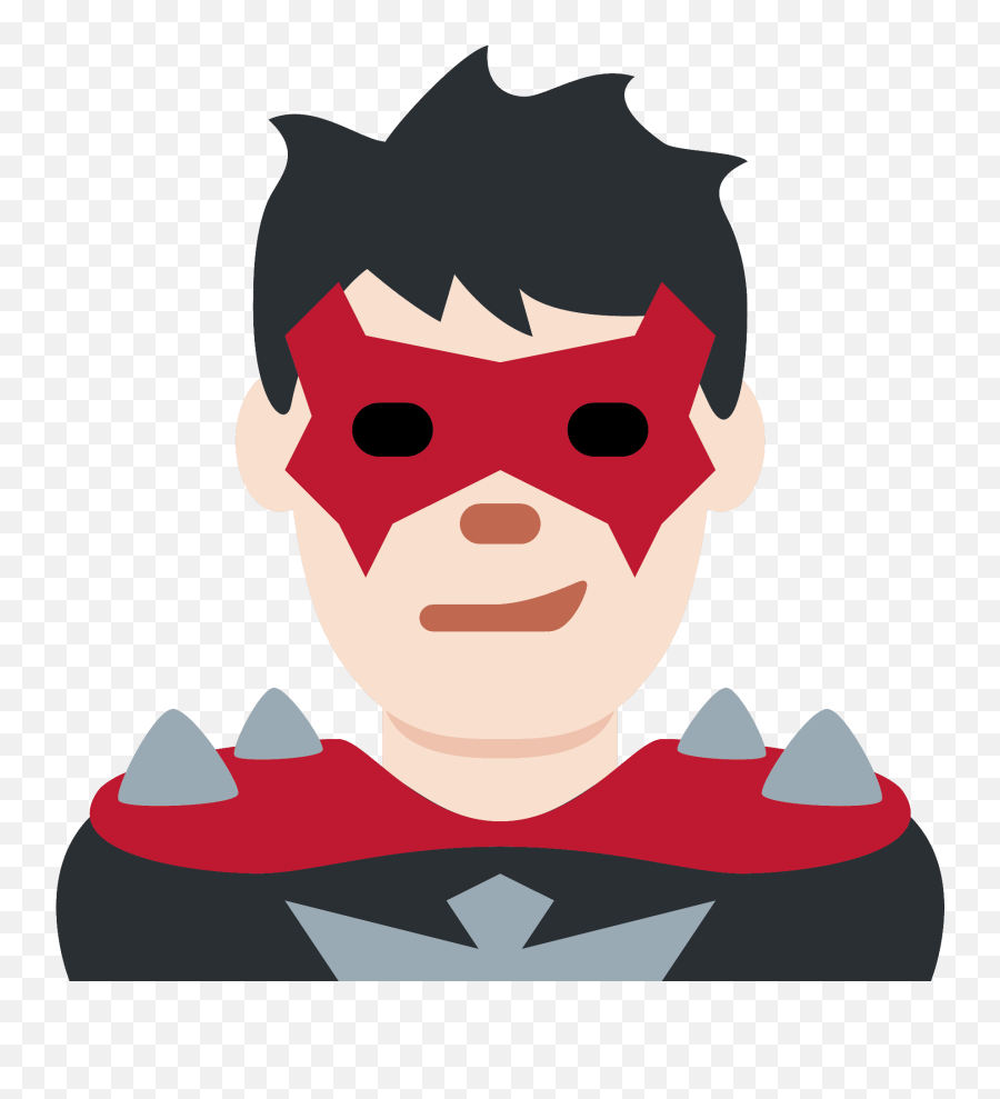 Man Supervillain Emoji Clipart Free Download Transparent,Black 'fiary Emoji