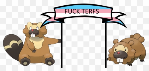 Daily Reminder That Bibarel And Bidoof Hate Terfs - Banner Emoji,Cute Text Emoji Art