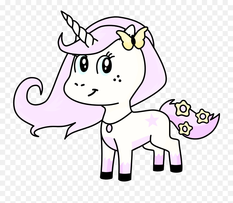 Buttercup A Younicorn Friend Of Hannah On Cornify Emoji,What's With The Unicorn Emoji