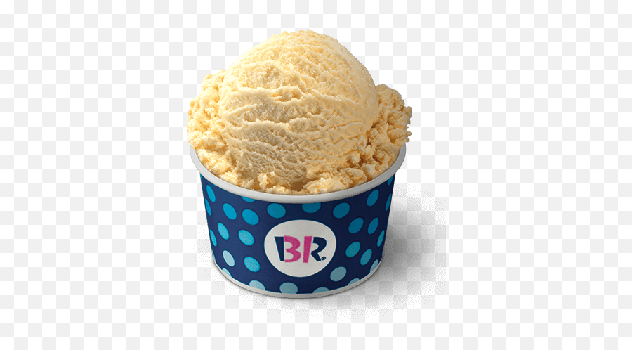 Baskin - Robbins Vanilla In 2020 Baskin Robbins Homemade Baskin Robbins Yogurt Ice Cream Emoji,Ice Cream Sandwich Emoji