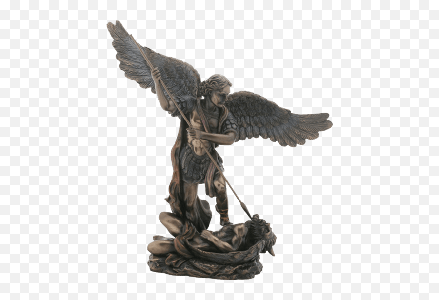 Spears Evil Statue Sc By Medieval Collectibles Clipart - St Michael With Spear Emoji,Statue Emoji