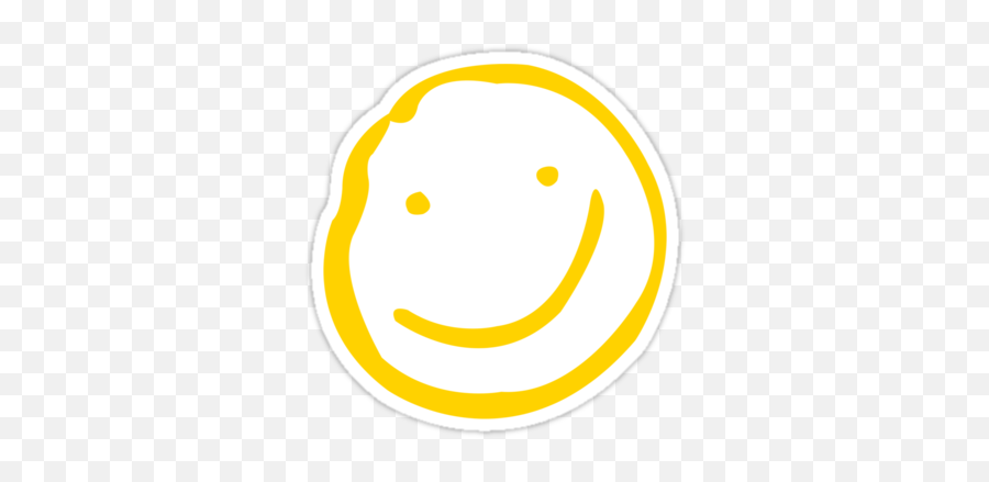 Smile If Youu0027re Bored By Nero749 Print Stickers Phone - Sherlock Sticker Happy Face Emoji,Bored Emoticon