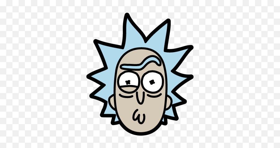 Pocket Mortys - Rick And Morty Rick Patch Emoji,Rick And Morty Emojis