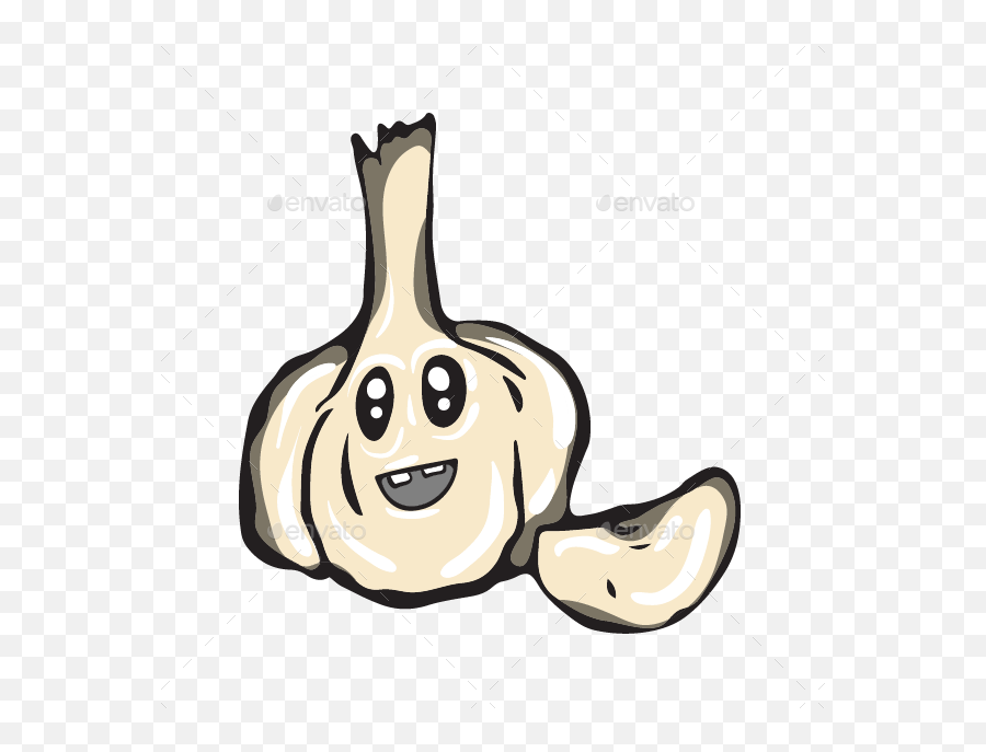 12 Cute Cartoon Vegetables Set - Happy Emoji,Onion Emoticons