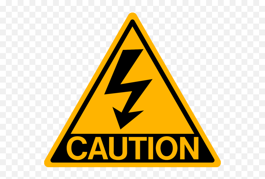 Voltage - Caution High Voltage Logo Emoji,High Voltage Sign Emoji
