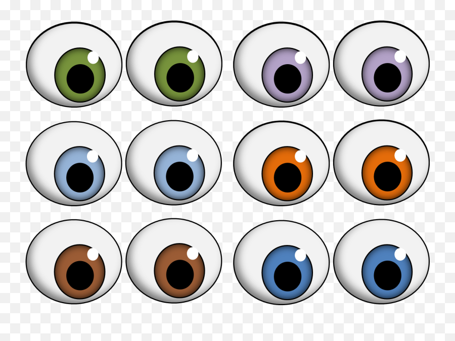 Clipart Fish Eyeball Clipart Fish Eyeball Transparent Free - Printable Eyes For Puppets Emoji,Piscis Emoji