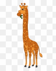 Giraffe Clipart - Giraffe Clipart Creazilla Emoji,Giraffe Emoji
