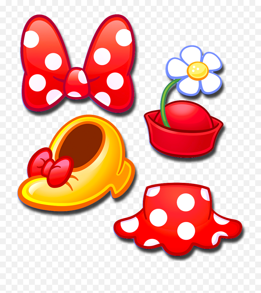 Minnie Emojis,Mouse Emoji