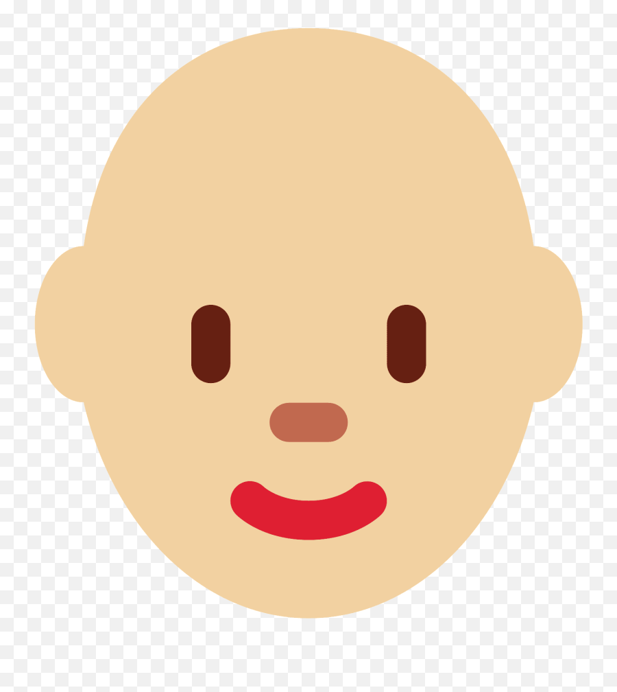 Medium - Bald Man Emoji,Tone With Emojis