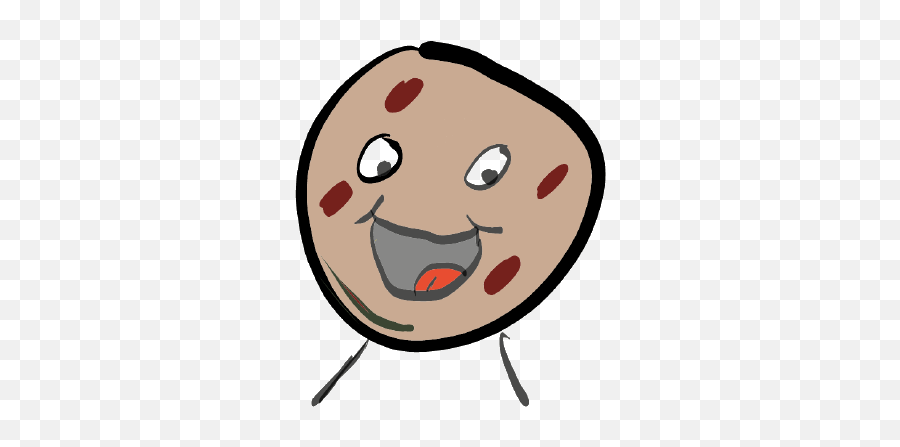 Laughing Biscuit - Happy Emoji,Biscuit Emoticon