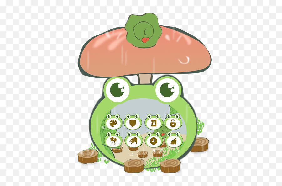 Cute Traveling Frog Theme U2013 Aplikace Na Google Play - Happy Emoji,Hug Emojis Galaxy S7