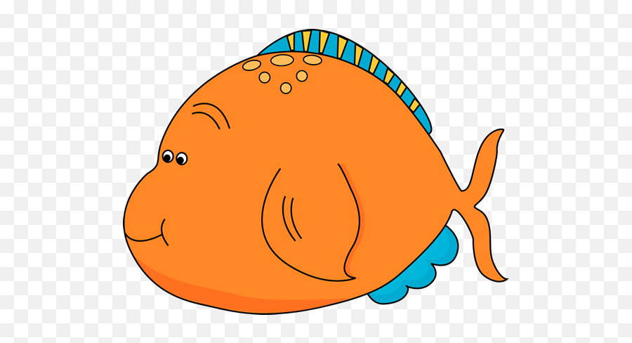 Download Fish - Cute Cartoon Orange Fish Emoji,Pirate Fish Emoticon