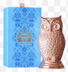 Copper Owl Gift Box - Eastern Screech Owl Emoji,Owl Emotions Sort