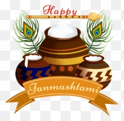 Hand Drawn Indian Religious Celebration 11 Free Png Image - Janmashtami Background Png Emoji,Hand Emoji Vine