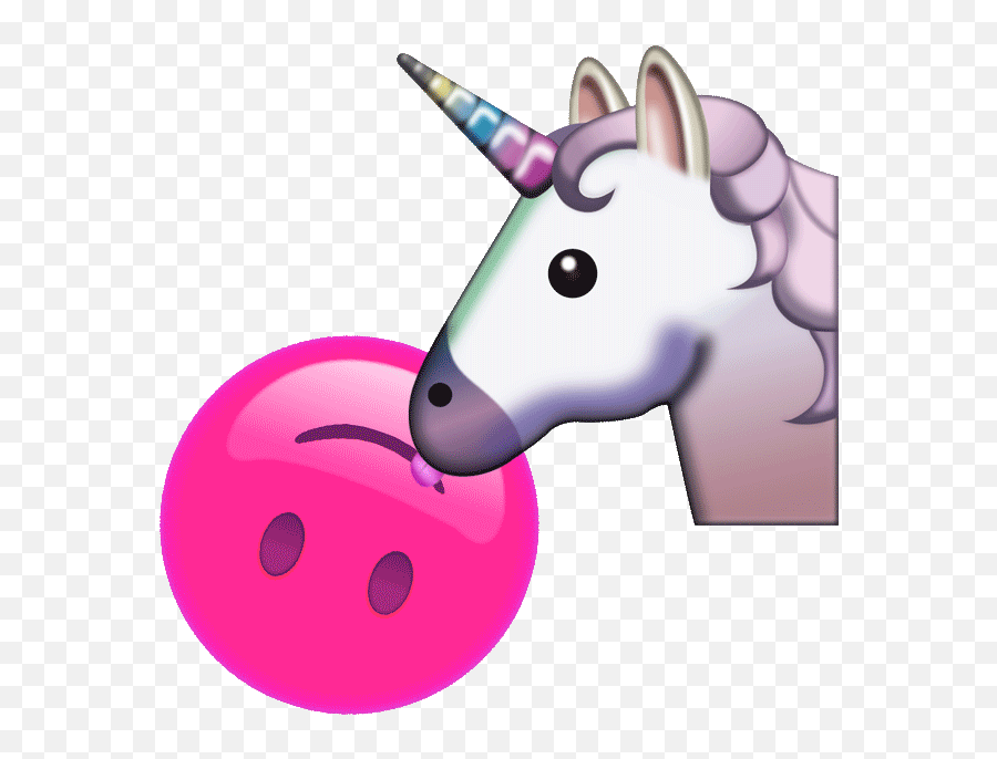 Personal - Unicorn Emoji Gif,Unicorn Emoji