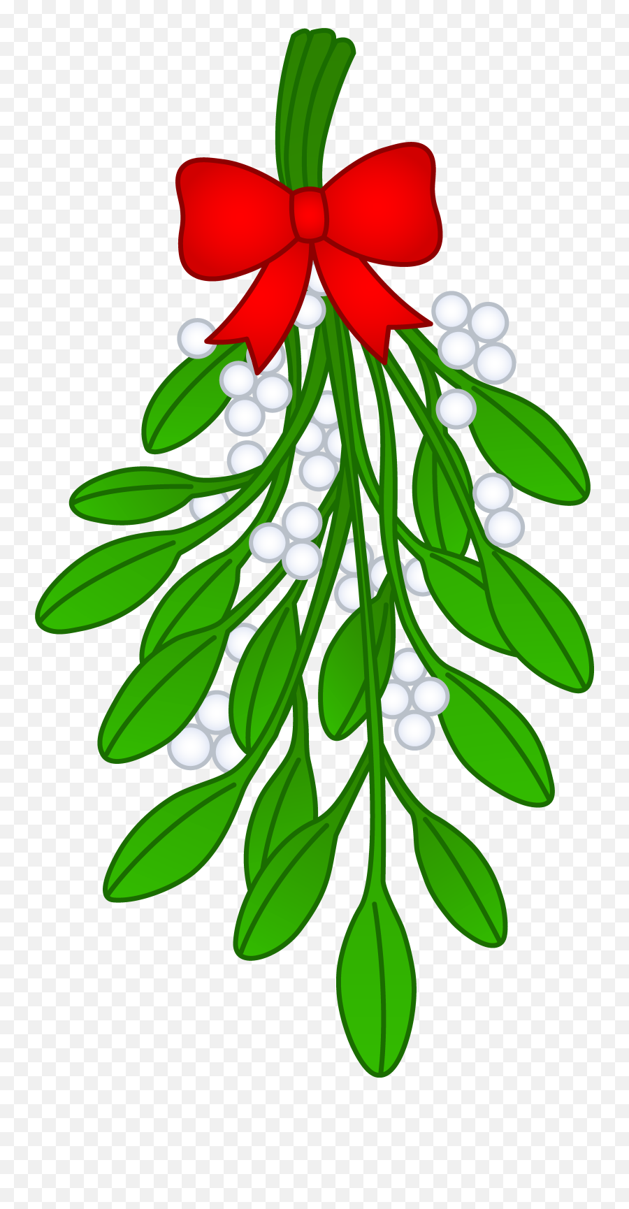 Clipart Mistletoe - Clip Art Library Mistletoe Clipart Emoji,Emoji De Caracoles