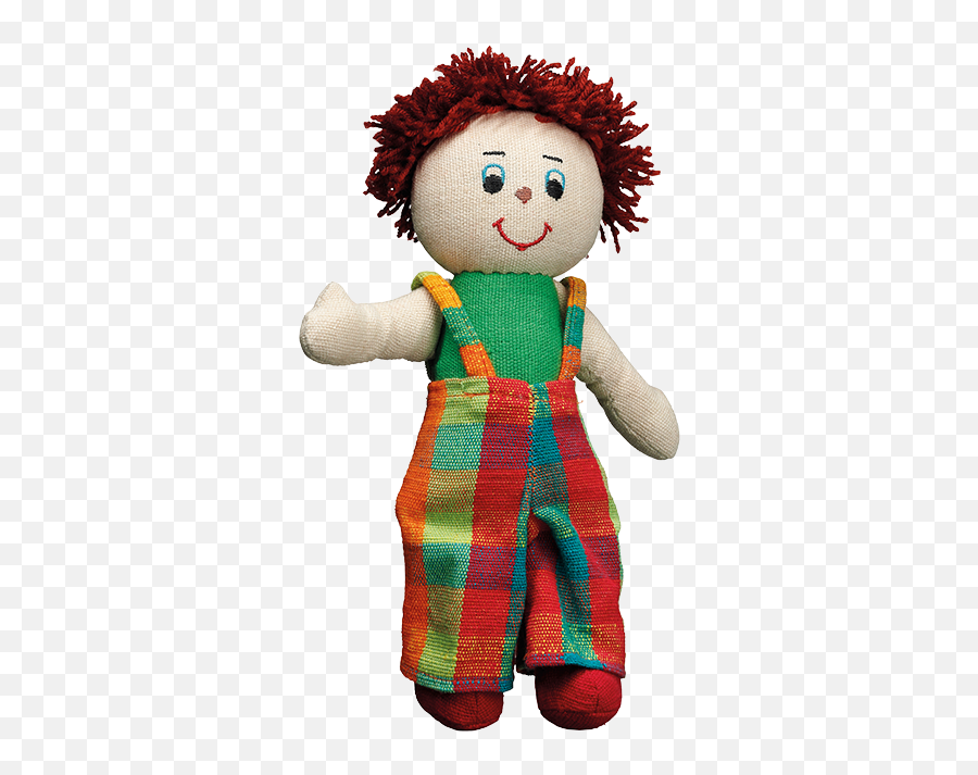 Ethnic Rag Doll Boy - Early Years Direct Soft Emoji,Large Emotions Rag Doll