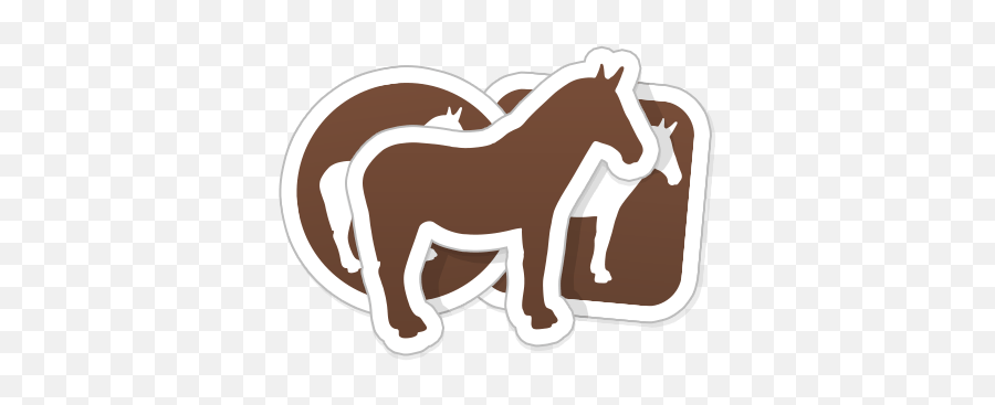 Gildan Ultra Cotton T Emoji,Mustang Pony Emoticon