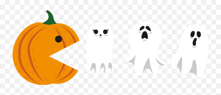 Pac Man Halloween T - Shirt Emoji,Pacman Emoticon Floue