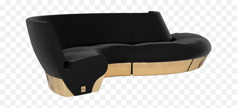 Gyvaté Serpentine Sofa By Hommés Studio Haute Couture Emoji,Couch Japanese Emoji