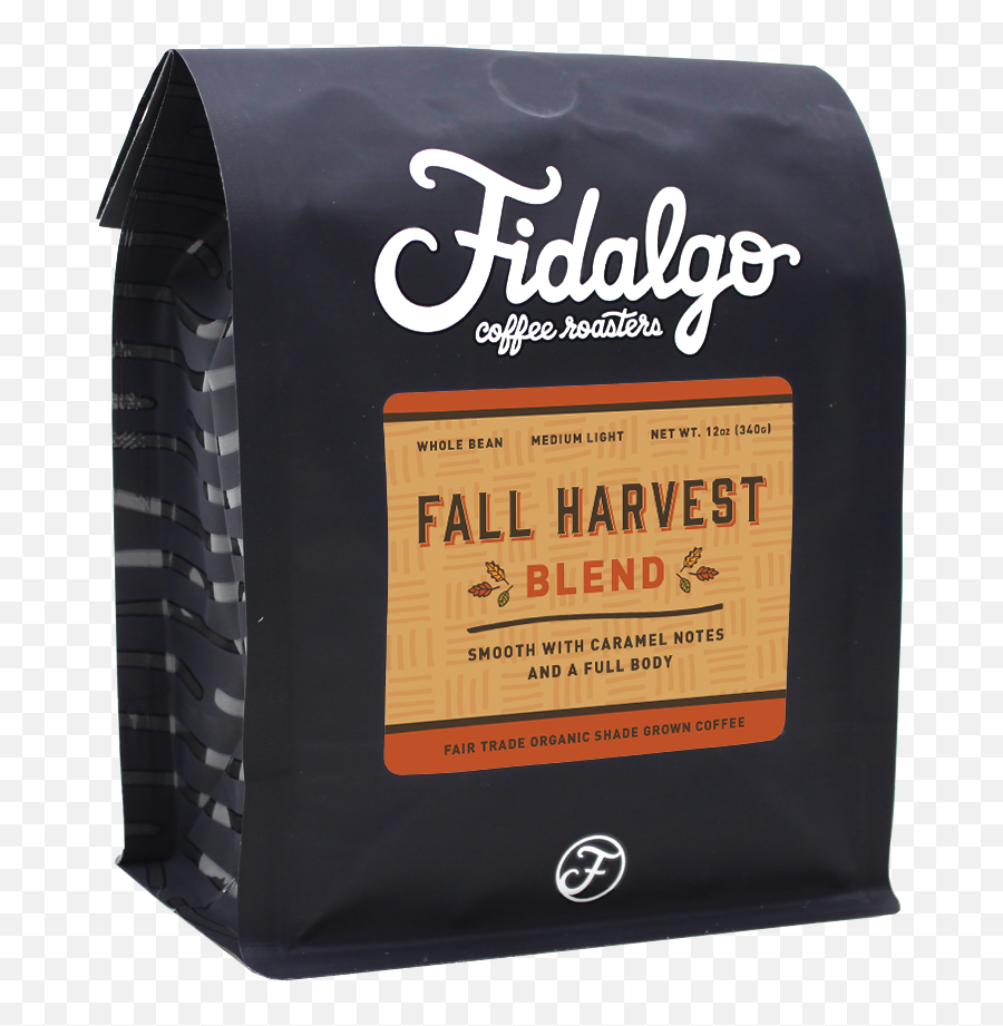 Fidalgo Coffee Roasters - 12 Oz Organic Fall Harvest Packet Emoji,Emoji Sweatsuit