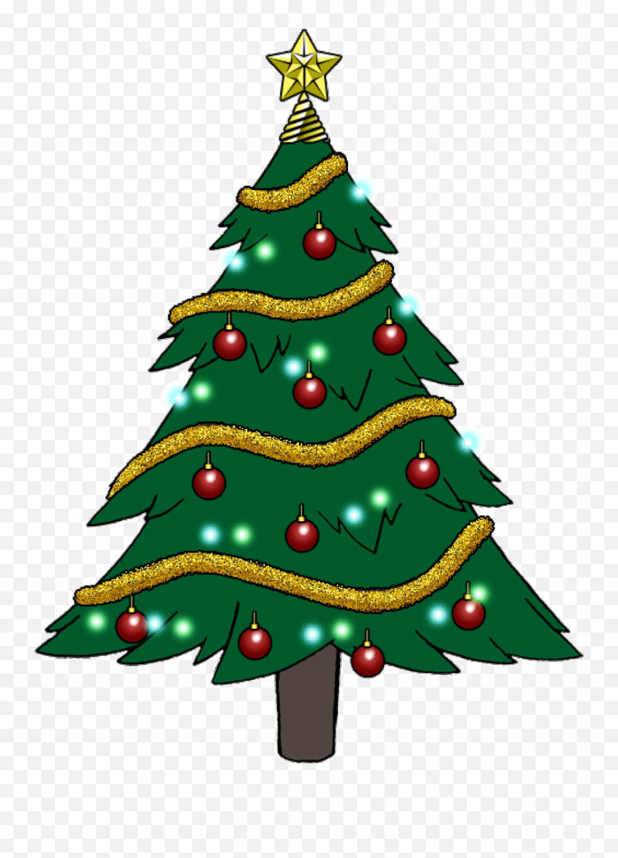 Christmas Tree Gifs - 100 Animated Pics Of Christmas And New Emoji,Animated New Years Eve Emoticon