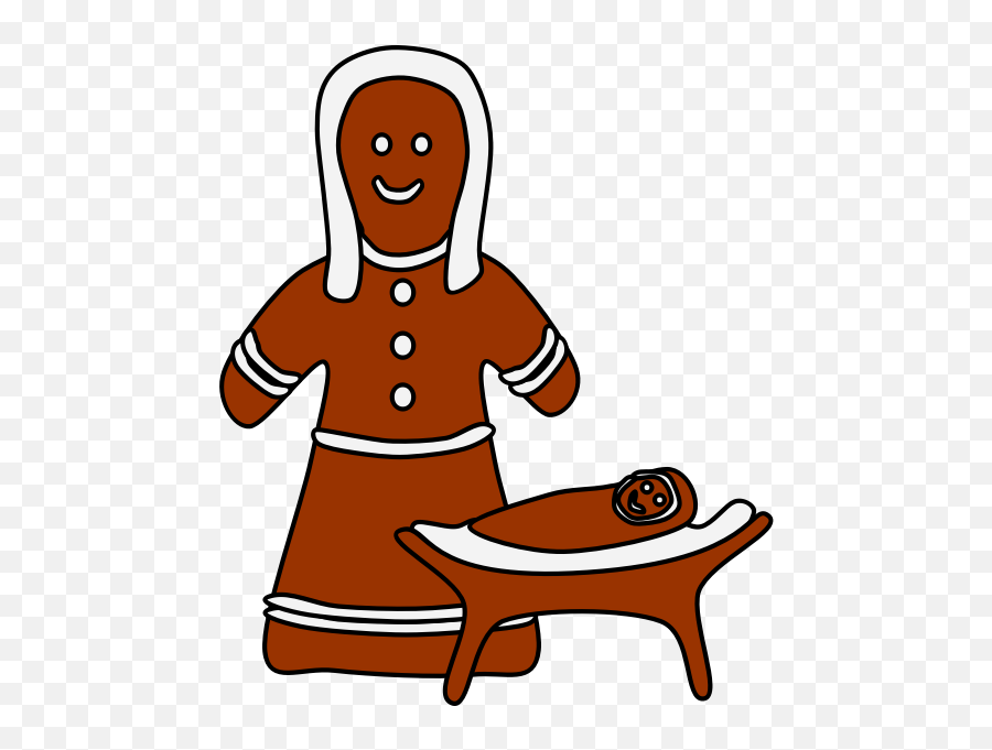 Httpsfreesvgorgvector - Symbolofmedicalnurse 05 2016 Emoji,Running Gingerbread Man Emoji