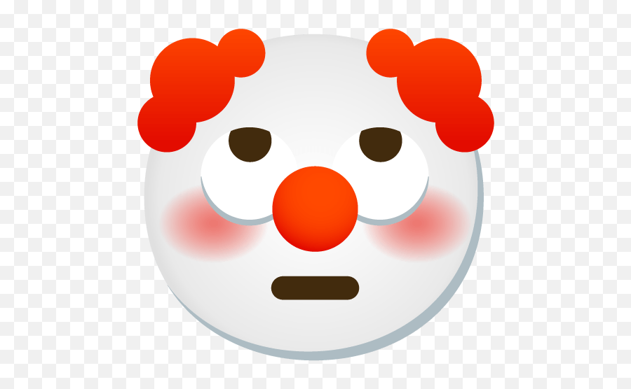 Telegram Sticker 6 From Collection Clown Emoji,Lg Emojis Vs Google