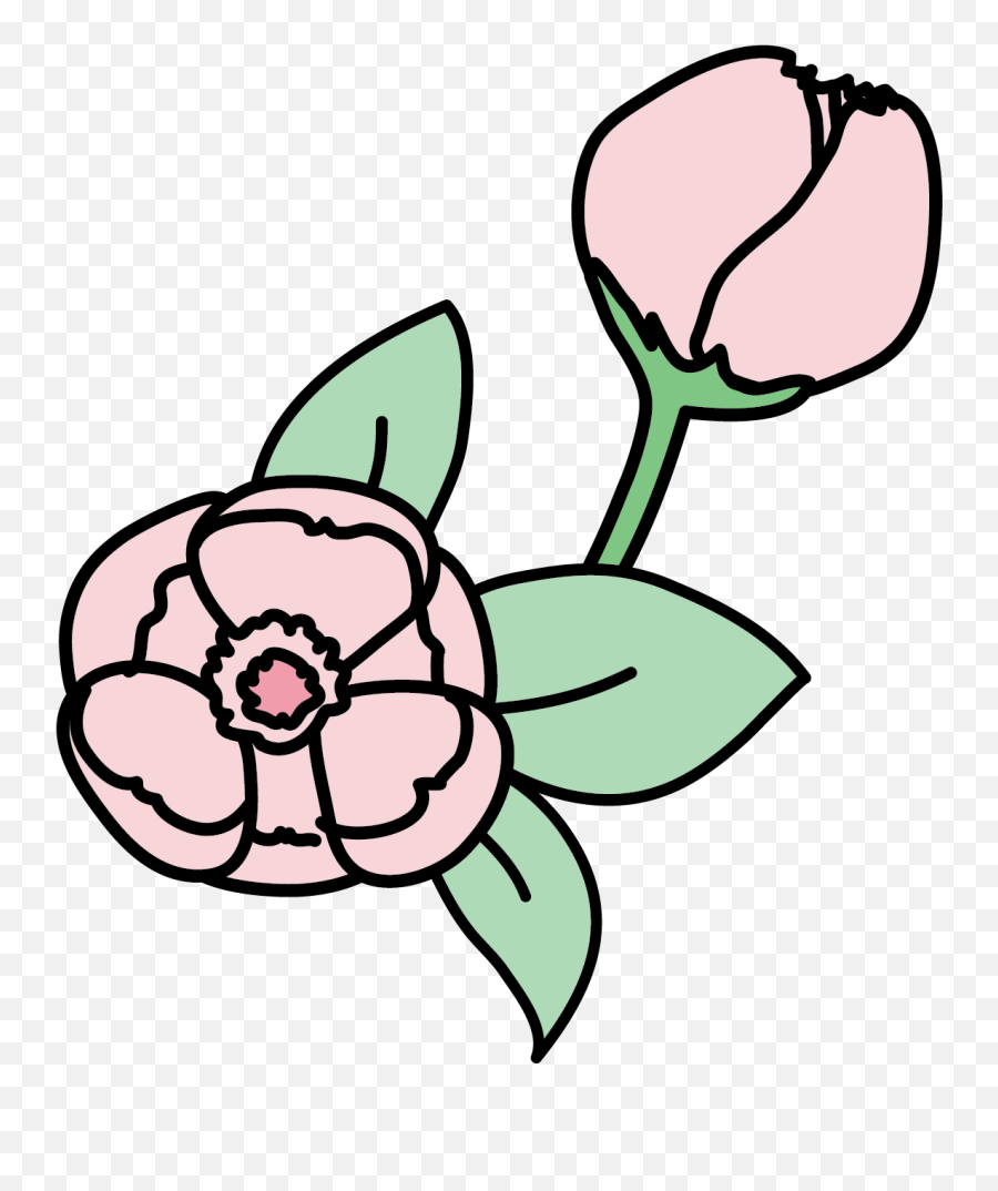 Transparent Flower Clipart Gif Border - Flower Blooming Gif Clipart Emoji,Emoji Border