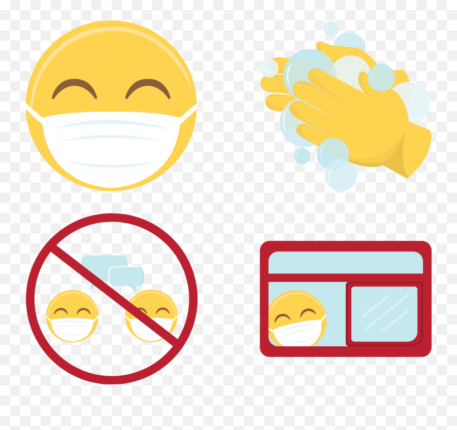 Unitrans Covid - 19 Safety Posters U2014 Riju Narang Emoji,Cloths Emoji