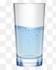 Water Glass Clip - Transparent Background Glass Of Water Clipart Png Emoji,Water Glass Emoji